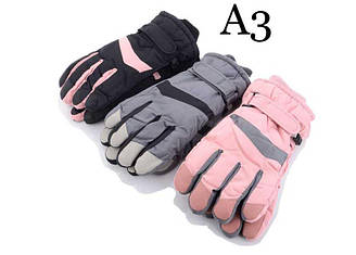 Рукавиці жіночі, дуті, всередині подвійне хутро (One Size) (розмір one size)