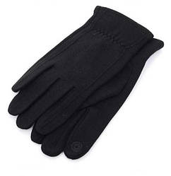 Рукавички чоловічі, трикотаж-плюш, сенсор, оптом уп/5пар. (р.11-13)