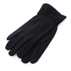 Рукавички чоловічі, пальто-плюш, сенсор, оптом уп/5пар. (р.11-13), N