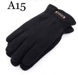 Рукавиці чоловічі, верх фліс, всередині хутро, оптом ПАК/6пар (р.11-13), Тепло