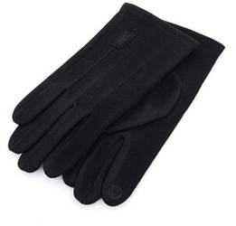 Рукавички чоловічі, трикотажні, всередині подвійне хутро, оптом уп/5пар. (р.11-13)