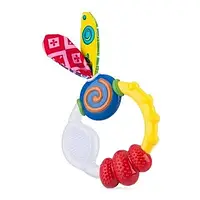 Nuby Прорезыватель колечко с ушками , 3 м+