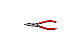 Щипці для стопорних кілець Intertool 180 мм вигнуті-сжим (HT-7012)