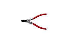 Щипці для стопорних кілець Intertool 180 мм вигнуті-розжим (HT-7014)