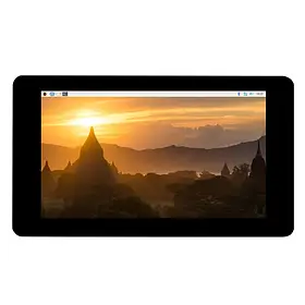 Екран Waveshare 7" 1024x600 LCD IPS Capacitive TS DSI для PI 3/PI 4 (RJ010)