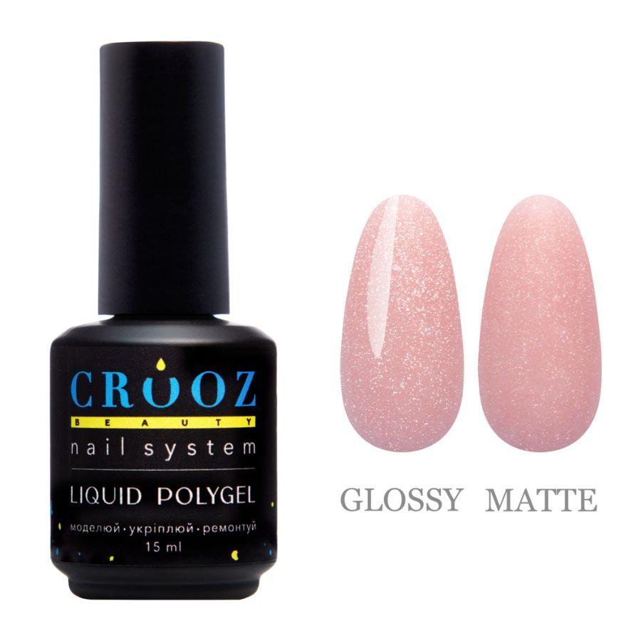 Рідкий полігель із шиммером Crooz SHIMMER Liquid Polygel №03, 15 мл