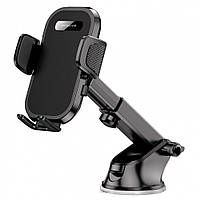 Тримач в авто Proove Longway Plaid Suction Type Car Mount black на панель керування 4.7-6.9"