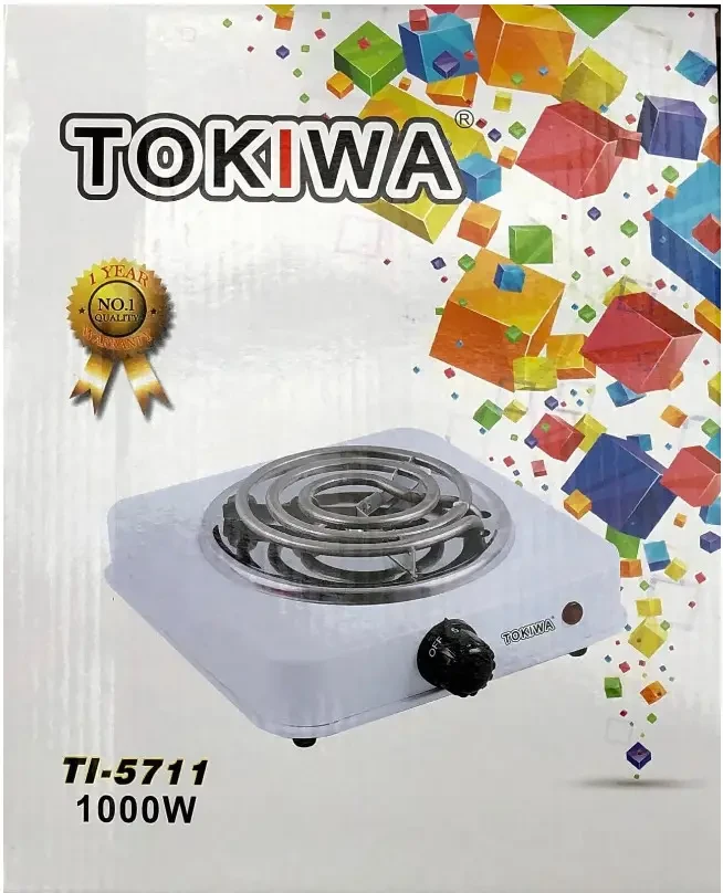 Плита электрическая одноконфорочная спиральная Hot Plate Tokiwa Tl5711 (1000W 220V/50Hz) - фото 3 - id-p1998148595