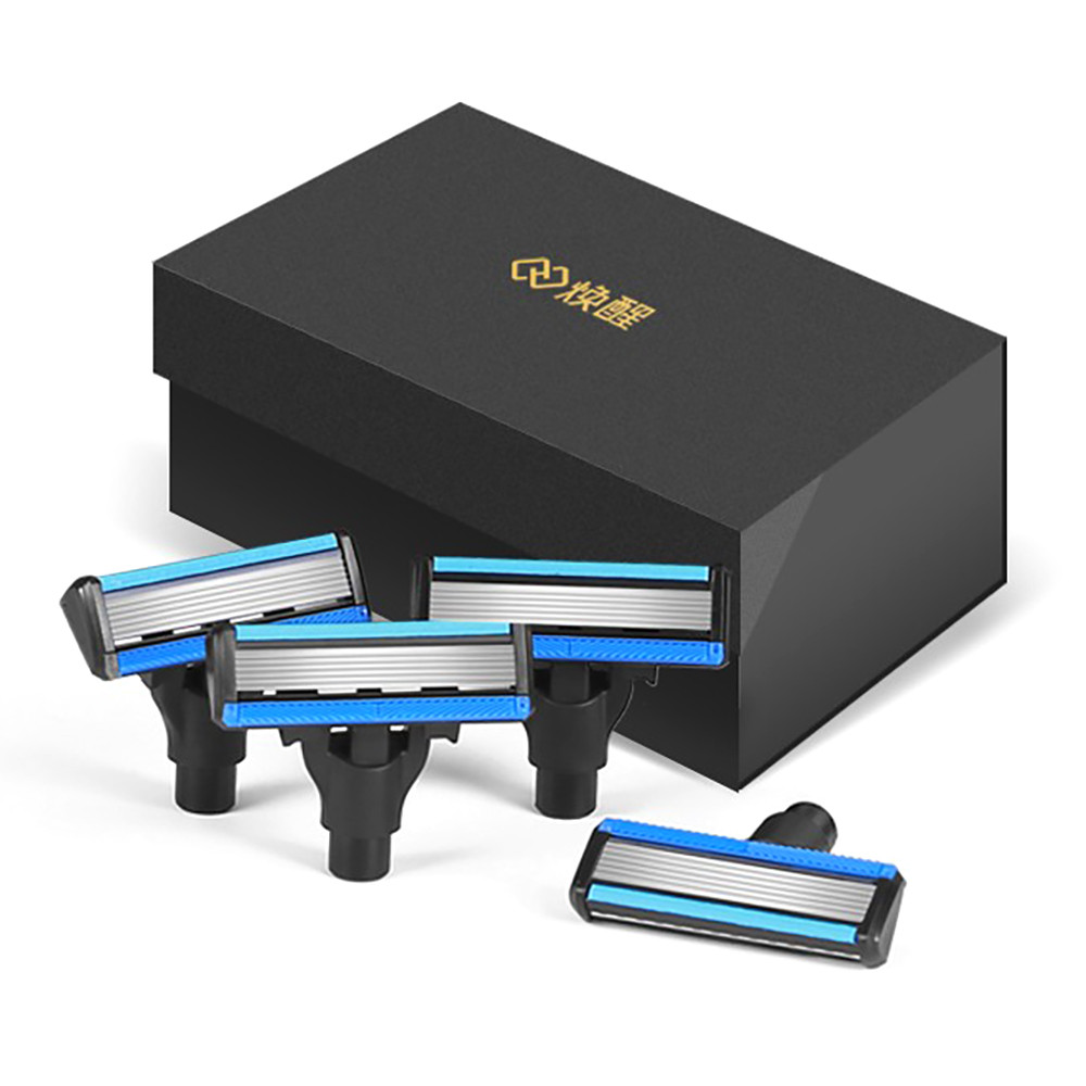 Змінні леза для бритви 6 лез Xiaomi Mijia Lemon Razor 4 шт (6971739370082)