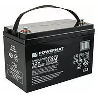 Акумуляторна батарея Powermat PM-AGM-100AHM2 для дому,