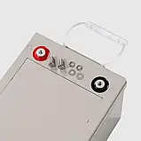 Акумулятор гелевий Vipow BAT0419 12V/200AH для ДБЖ та інверторів, фото 4