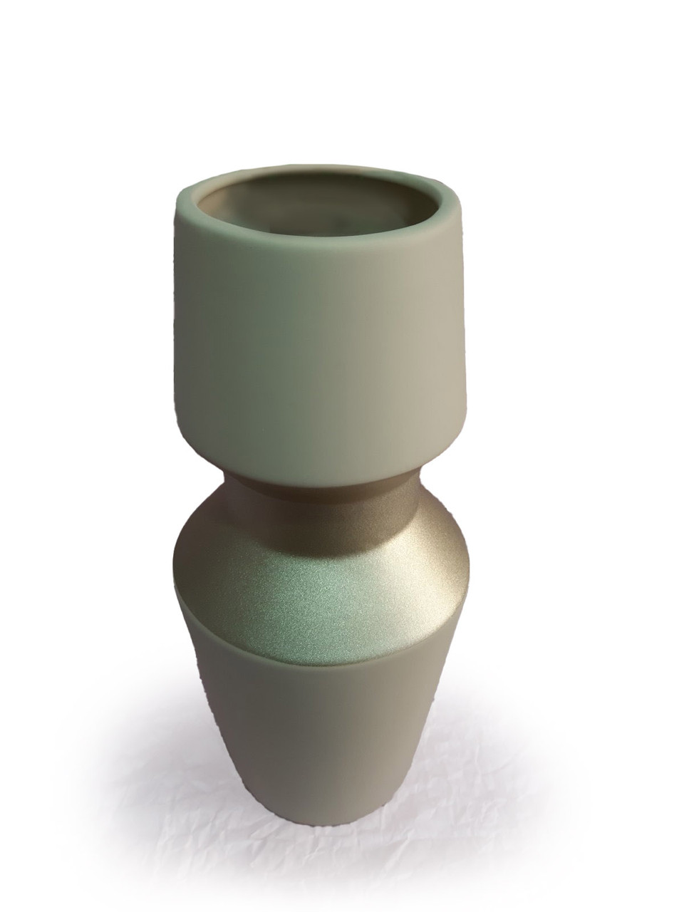 🧡Стильна фігурна ваза для квітів керамічна, 30 см, фото 1