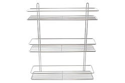 Полиця для ванної FZB 110 x 400 x 450 мм x 3 пряма нержавейка (9A165)