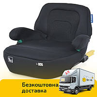 Автокресло бустер (группа 3, 25-36 кг, I-size 125-150см, Isofix) EL Camino i-GO ME 1112 Black Черный