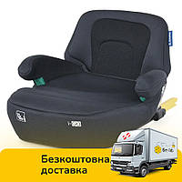 Автокресло бустер (группа 3, 25-36 кг, I-size 125-150см, Isofix) EL Camino i-GO ME 1112 Anthracite Черный