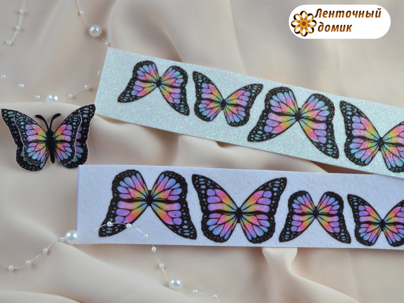 Метелики для вирізання 4 шт ніжна пастель №9 - фото 1 - id-p1998083855
