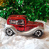 Формова новорічна іграшка Автомобіль, фото 2