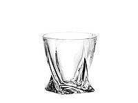Набор стеклянных стаканов для виски 2шт 340мл Quadro (b2k936-99A44) ТМ BOHEMIA