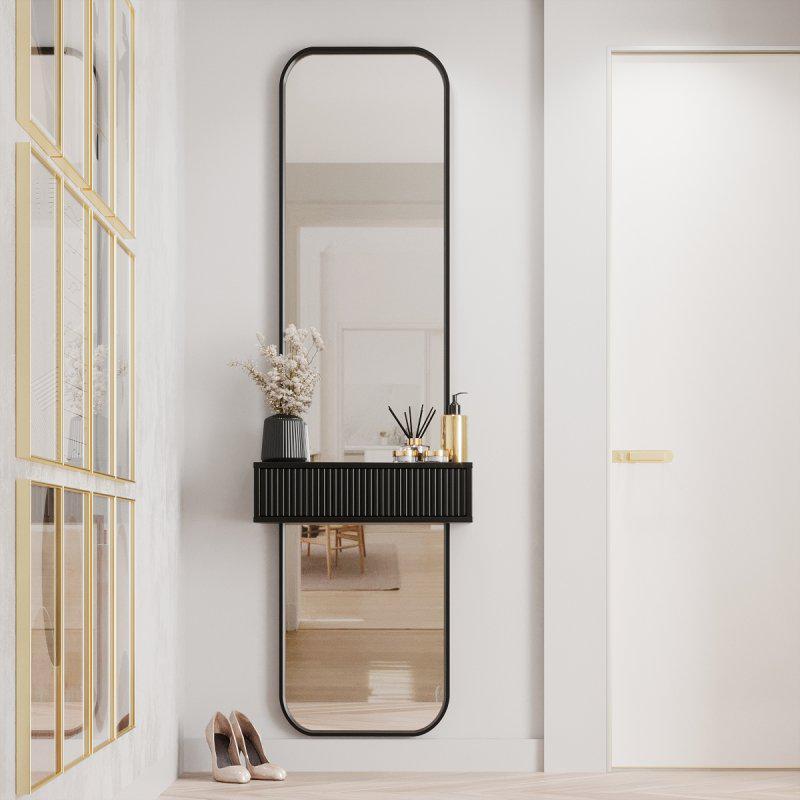Зеркало настенное Монако 4 Fenster Чёрный