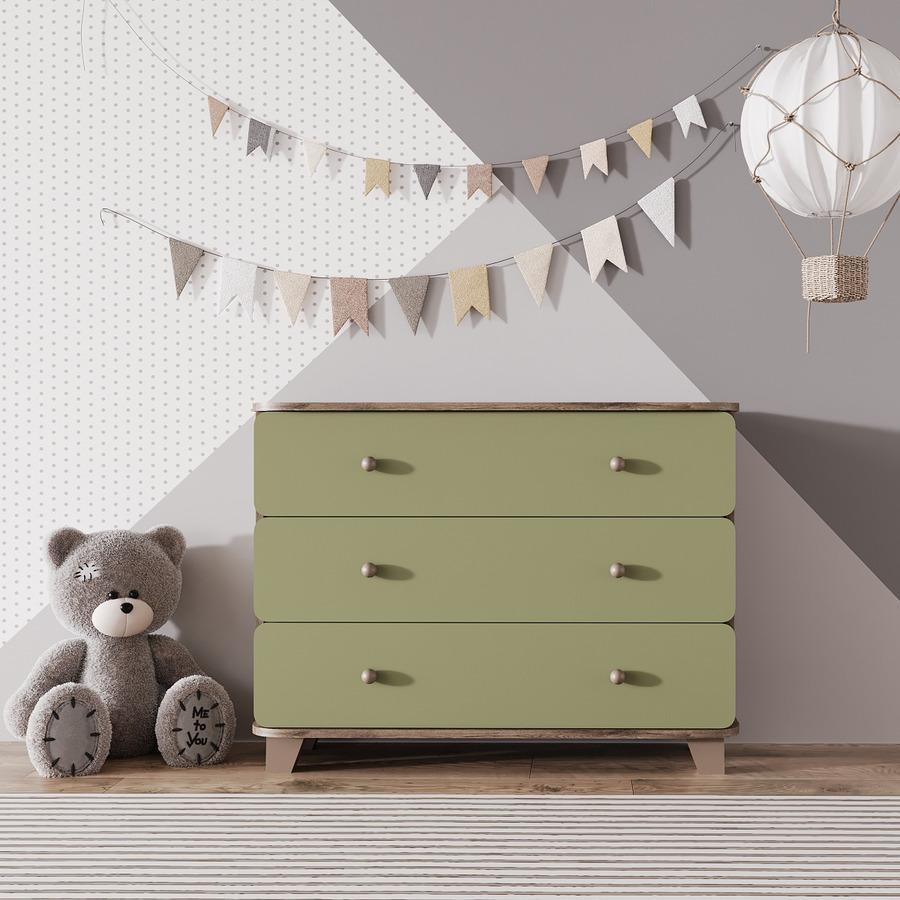 Комод детский Fenster Ариэль Аликанте/Хамелеон