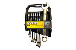 Набір ключів ріжково-накидних Toolex 8шт (8-19мм)