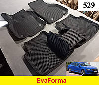 3D коврики EvaForma на Skoda Superb 3 '15-, 3D коврики EVA