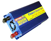 Інвертор 1000W Перетворювачі напруги 12 V на 220 V Перехідник перетворювач Stra