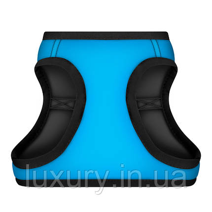 Шлея для собак м'яка WAUDOG Clothes з QR-паспортом, "Colors of freedom", XS4, В 36-39 см, C 26-28 см, фото 3