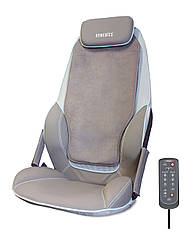 Масажна накидка HoMedics Shiatsu MAX Deluxe з розворотними роликами, прогрівом, вібрацією в сидінні та чохлом, фото 2