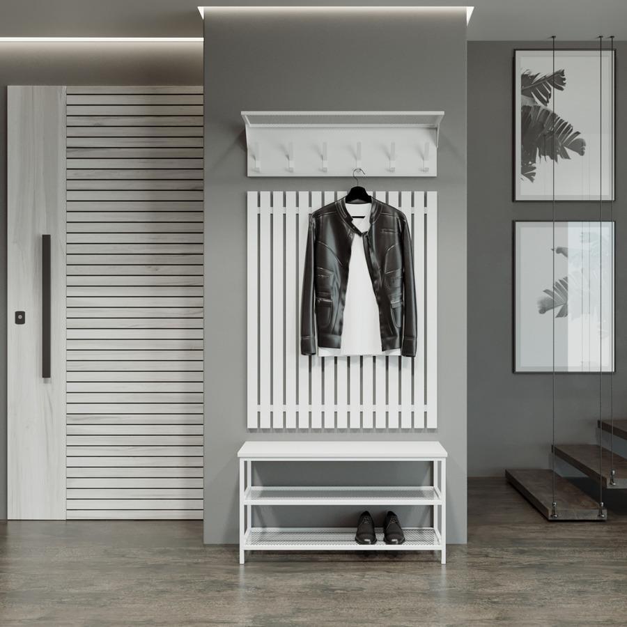 Прихожая Fenster Эмбер 4 880 Белая