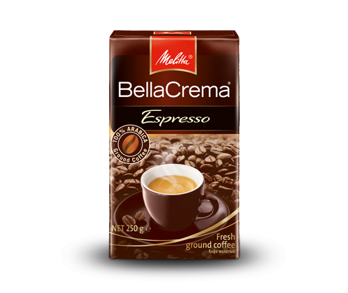 Мелена кава Melitta BellaCrema Espresso, 250 г