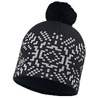 Шапка BUFF Knitted & Polar Hat (зима), whistler black 113346.999.10.00