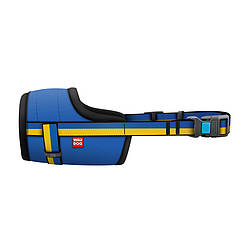 Намордник для собак WAUDOG Nylon, малюнок "Colors of freedom", пластиковий фастекс, розмір M, О 19-26 см, фото 1