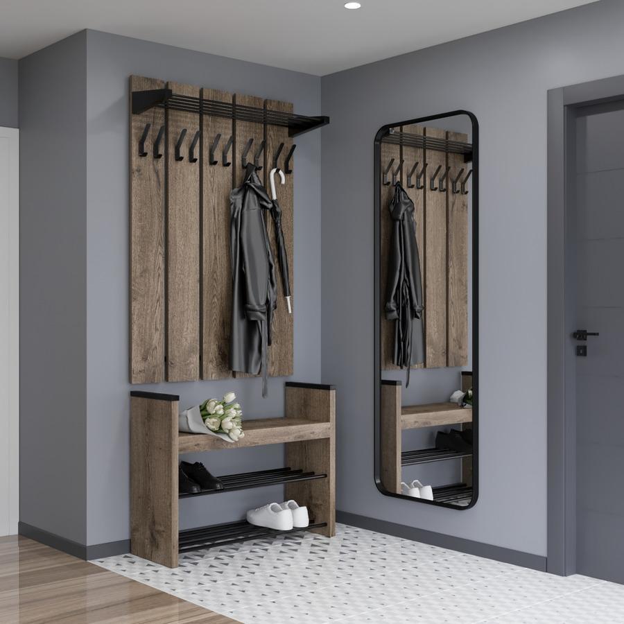 Прихожая Fenster Картель Чёрная ДСП аликанте