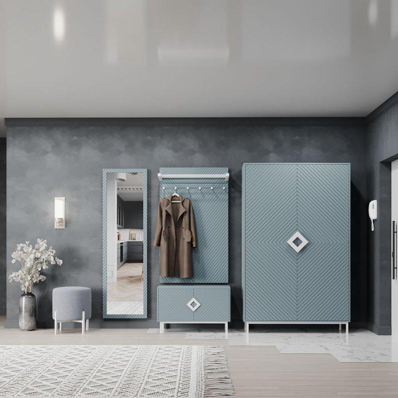 Прихожая Fenster Оксфорд 2 Белая Лагуна