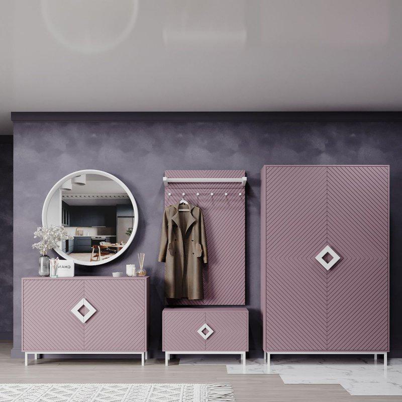 Прихожая Fenster Оксфорд 3 Белая Лаванда