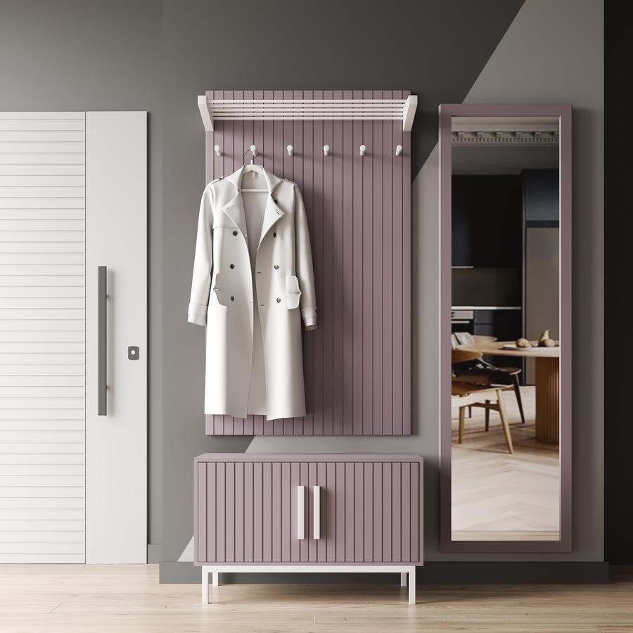 Прихожая Нью Йорк Белый Лаванда