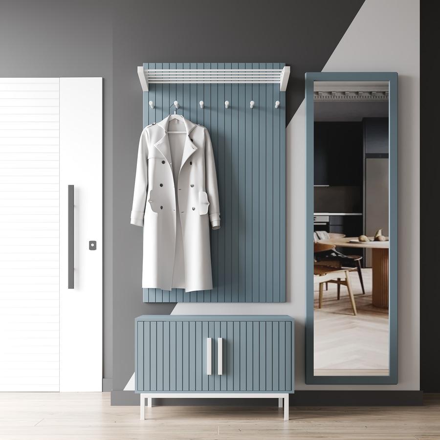 Прихожая Нью Йорк Белый Лагуна