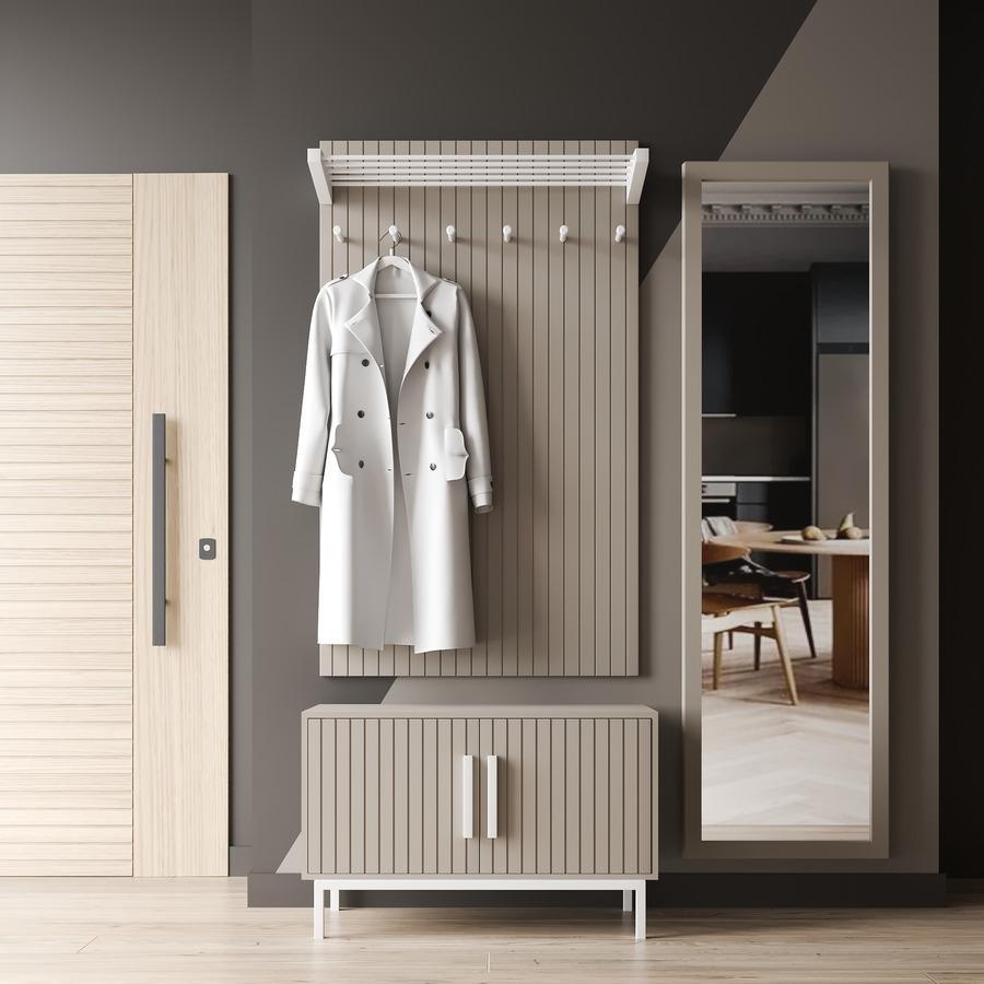 Прихожая Нью Йорк Белый Какао