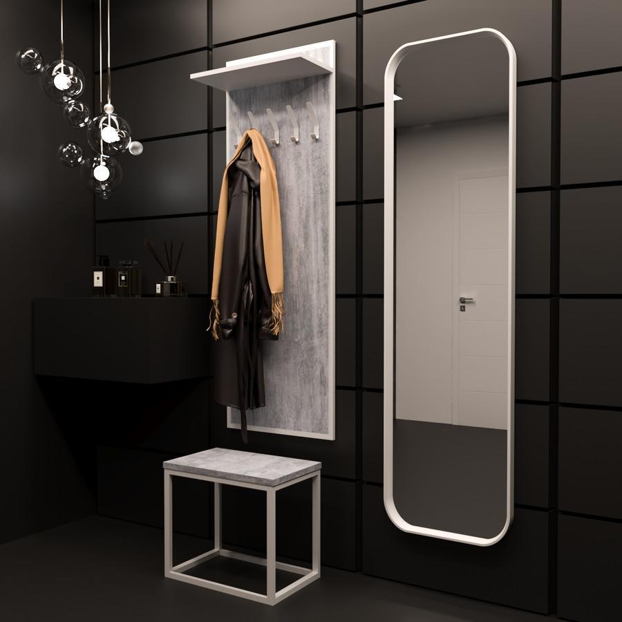 Прихожая Fenster Бавария Белая ДСП урбан, фото 1