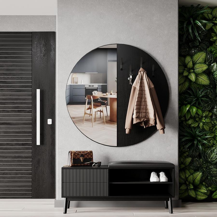 Прихожая Брюссель 2 Чёрный