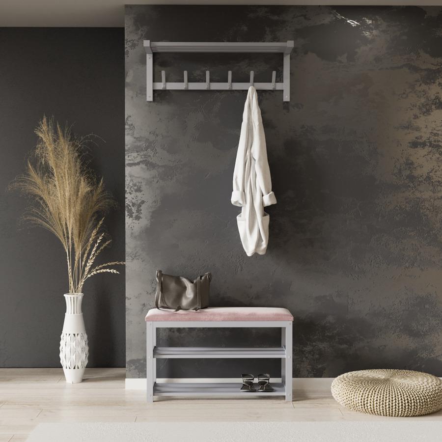 Передпокій Fenster Валенсія 2 Світло-сірий/рожевий