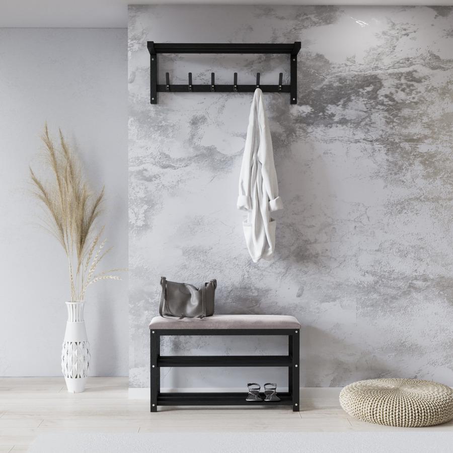 Передпокій Fenster Валенсія 2 Чорний-капучино