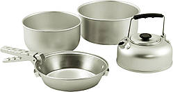 Набір туристичного посуду Easy Camp Adventure Cook Set L Silver (580039)