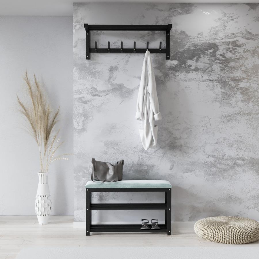 Передпокій Fenster Валенсія 2 Чорно-бірюзовий