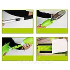 Швабра для підлоги з розпилювачем Water Spray Mop, Зелена / Швабра для прибирання / Швабра з ємністю для води, фото 8
