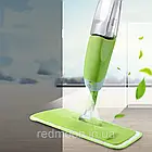 Швабра для підлоги з розпилювачем Water Spray Mop, Зелена / Швабра для прибирання / Швабра з ємністю для води, фото 3