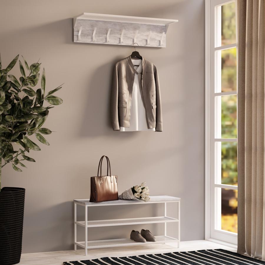 Прихожая Fenster Эмбер 3 990 Белая ДСП урбан, фото 1