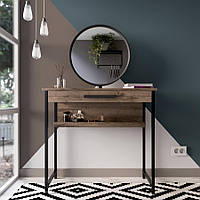 Туалетный столик с зеркалом Fenster Визард 2 Чёрный ДСП Аликанте