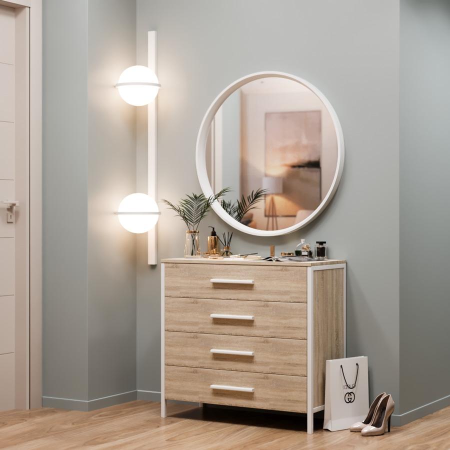 Передпокій Fenster Савана Білий ДСП Дуб сонома, фото 1